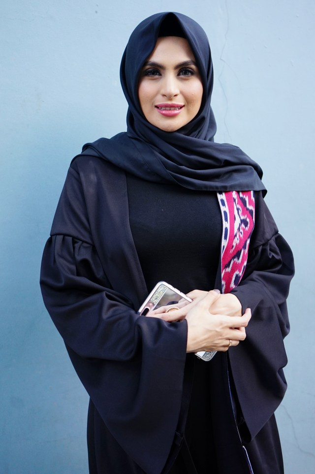 Artis Asha Shara saat ditemui di kawasan Tendean, Jakarta, Kamis, (26/9/2019). Foto: Ronny