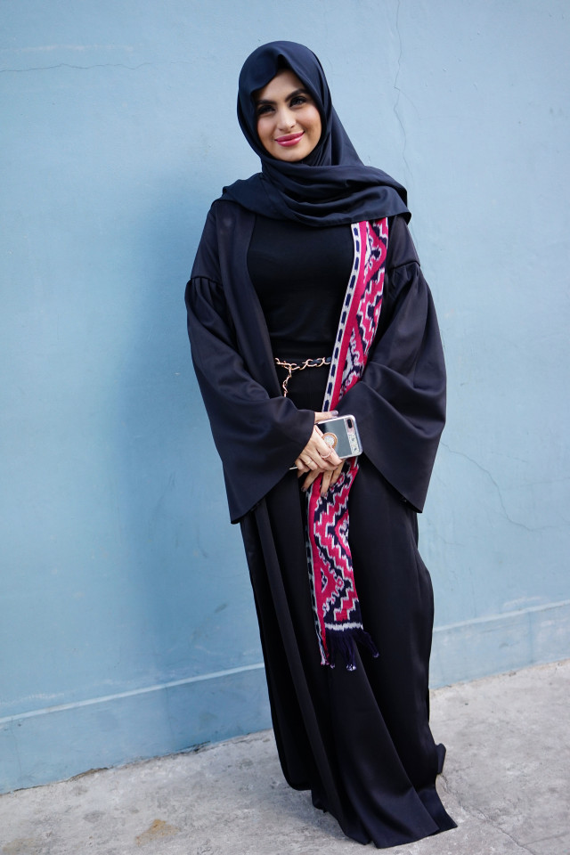 Artis Asha Shara saat ditemui di kawasan Tendean, Jakarta, Kamis, (26/9/2019). Foto: Ronny