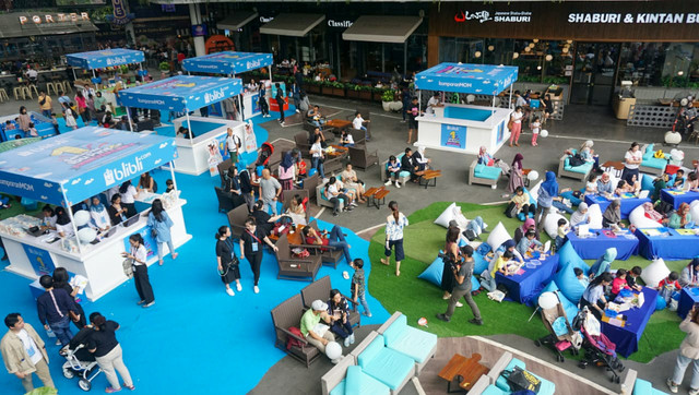 Suasana acara Sahabat Ibu Pintar di Lippo Mall Kemang, Jakarta, Sabtu (28/9/2019). Foto: Nugroho Sejati/kumparan