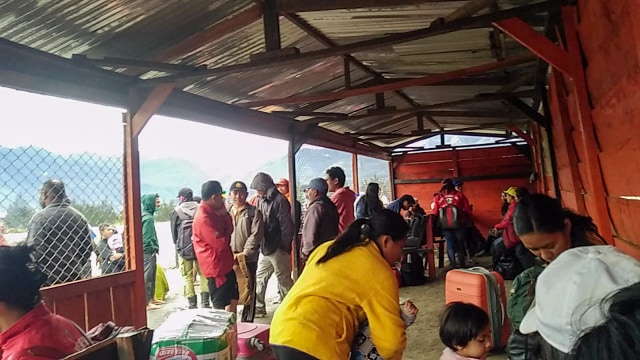 Situasi di Bandara Aminggaru Ilaga, Kabupaten Puncak, Papua. Foto: Dok. Istimewa