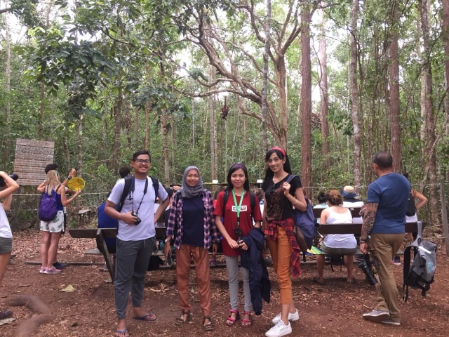 Lokasi feeding di Camp Leakey Taman Nasional Tanjung Puting. (Foto: Fiyya)