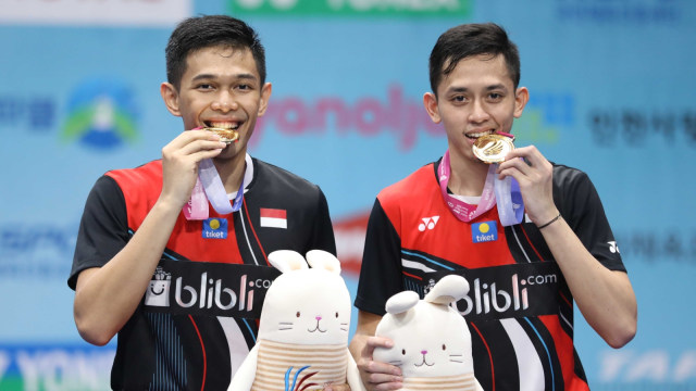 Fajar Alfian dan Muhammad Rian. Foto: PBSI