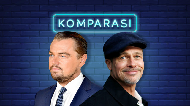 Leonrdo DiCaprio dan Brad Pitt Foto: Grafik: Putri Sarah Arifira/kumparan