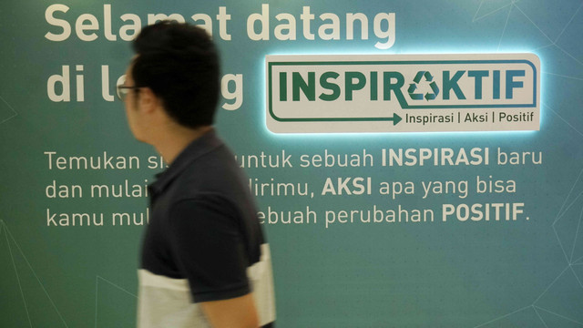 Kopdar teman kumparan with coca-cola dengan tema "mendaur ulang, mendulang uang" Di FX Sudirman, Jakarta, Minggu (29/9/2019). Foto: Irfan Adi/kumparan