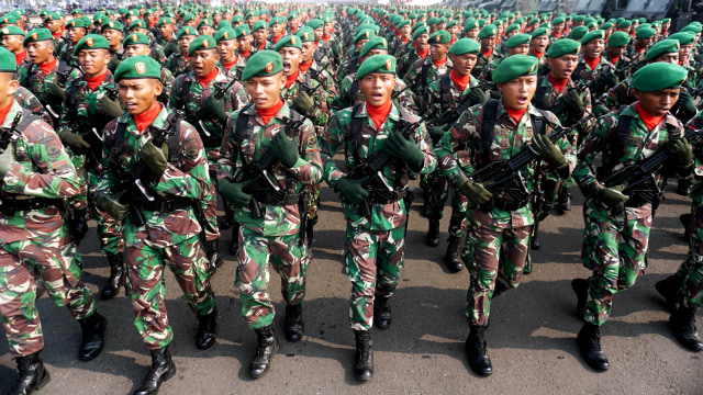 6.000 Personel TNI Amankan Pelantikan DPR/MPR dan Presiden-Wapres ...