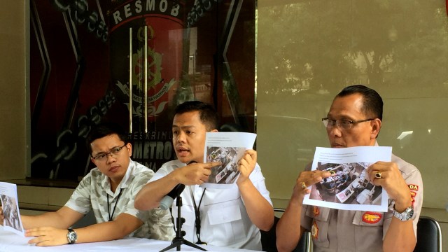 Konferensi Pers Polda Metro Jaya terkait Ananda Badudu di Mapolda Metro Jaya, Jakarta, Senin (30/9/2019). Foto: Raga Imam/kumparan