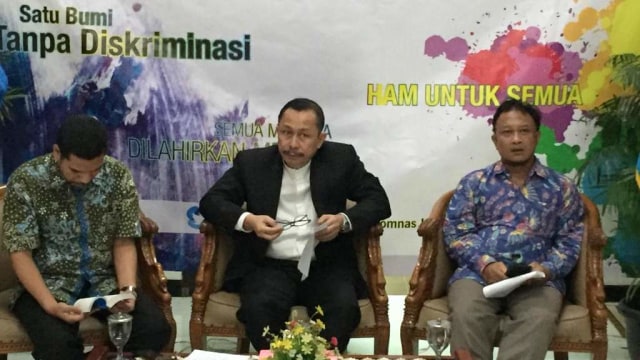 Konfenresi Pers Komnas HAM terkait wamena. Foto: Abyan Faisal/kumparan