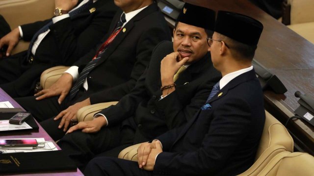 Dedi Mulyadi saat pelantikan anggota DPR di Kompleks Parlemen, Senayan, Jakarta Selasa (1/10/2019). Foto: Fanny Kusumawardhani/kumparan