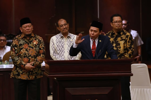 Ketua dan Wakil Ketua DPD. Foto: Fanny Kusumawardhani/kumparan