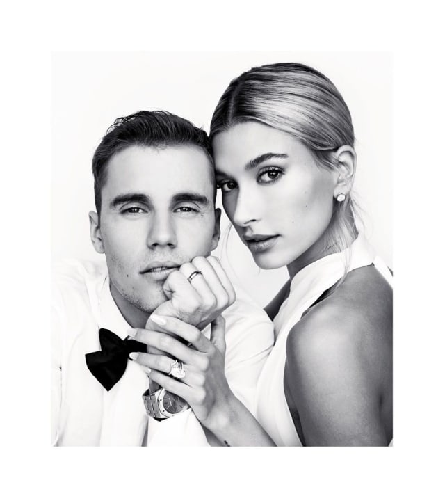 Justin Bieber dan istrinya, Hailey Bieber Foto: Instagram @haileybieber
