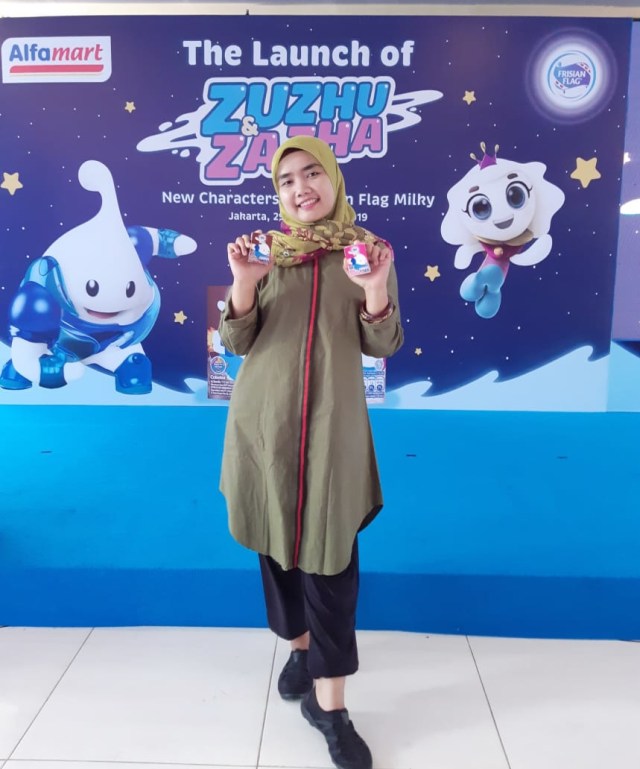 Hadir diacara perkenalan Zuzhu dan Zazha di Teater Garuda TMII