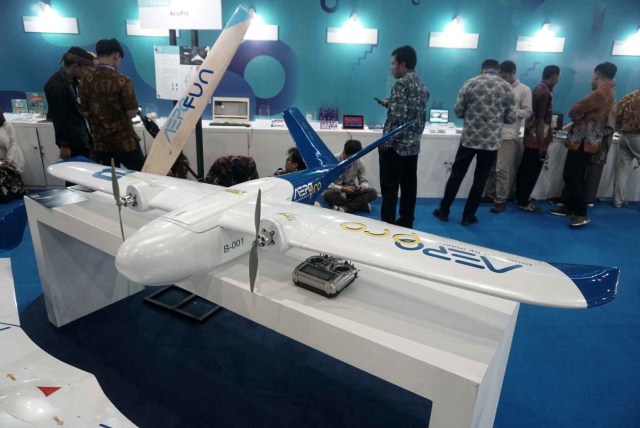 Pameran startup teknologi dan inovasi industri anak negeri di Hall B JCC, Jakarta, pada Kamis (3/10/2019). Foto: Iqbal Firdaus/kumparan