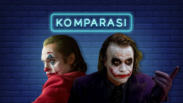 Membandingkan Joker versi Heath ledger dan Joaquin Phoenix Foto: Infografik: Putri Sarah Arifira/kumparan