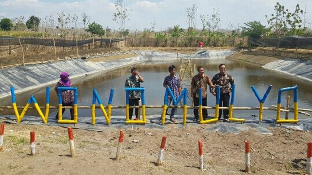 Kolam Pancing "Pak Wo" yang berlokasi di Dusun Wonomulyo Desa Kasiman Kecamatan Kasiman Kabupaten Bojonegoro, usai di launching Kamis (03/10/2019) 