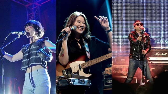 (dari kiri ke kanan) Stars and Rabbit, Danilla, Clubeighties dok Instagram