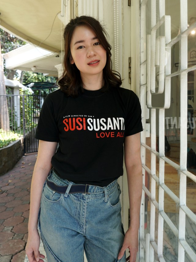 Pemeran film Susi Susanti, Laura Basuki. Foto: Melly Meiliani/kumparan