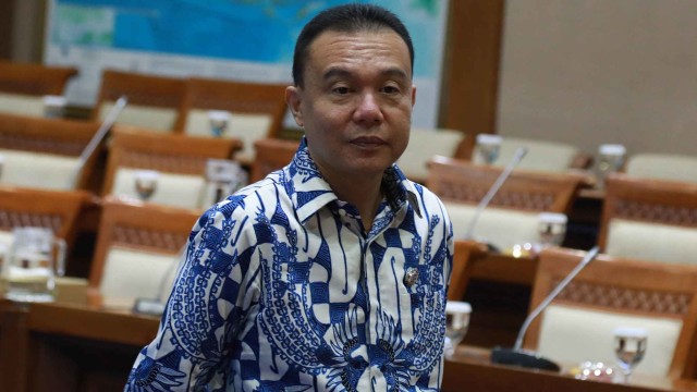 Wakil Ketua DPR RI, Sufmi Dasco Ahmad, rapat bersama dengan seluruh pimpinan fraksi DPR untuk membahas pemanfaatan ruang kerja di Komisi VII, Komplek Parlemen, Jakarta, Jumat (4/10). Foto: Fanny Kusumawardhani/kumparan