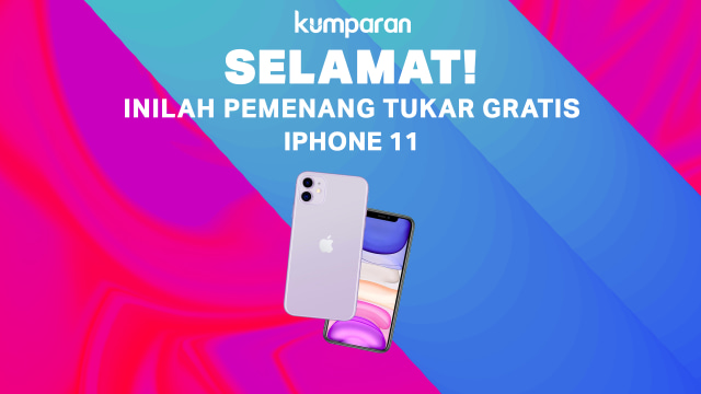 Inilah Pemenang Tukar Gratis Iphone 11. Foto: kumparan