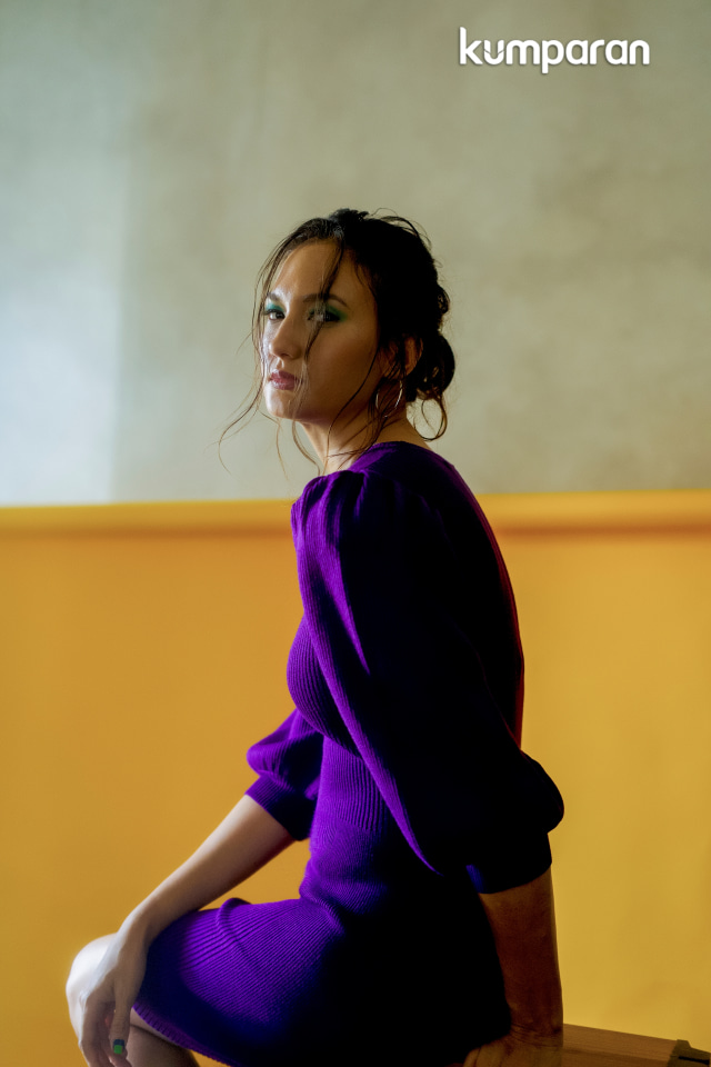 Nadine Chandrawinata untuk program Role Model kumparanWOMAN | Stylist: Anantama Putra, Makeup: Arimbi, Hairdo: Eva Pical, Nail Art: Her Glam Nail Salon, Busana: Zara. Foto: Irfan Faqih