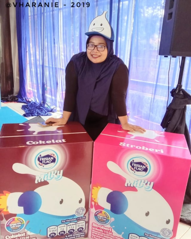 Zuzhu Zazha Karakter Animasi dari Frisian flag Indonesia