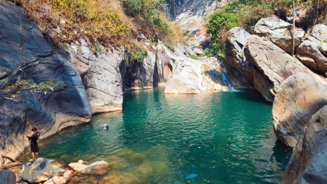 Danau Sanghyang Heuleut di Bandung Barat Foto: Instagram/jarjerjooor