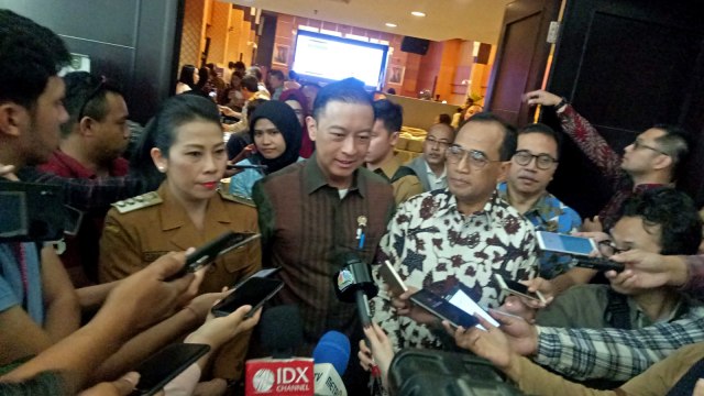 Market sounding Kerja Sama Pemerintah dan Badan Usaha (KPBU) Bandara Singkawang, Kalimantan Barat di Kantor BKPM Jakarta. Foto: Resya Firmansyah/kumparan