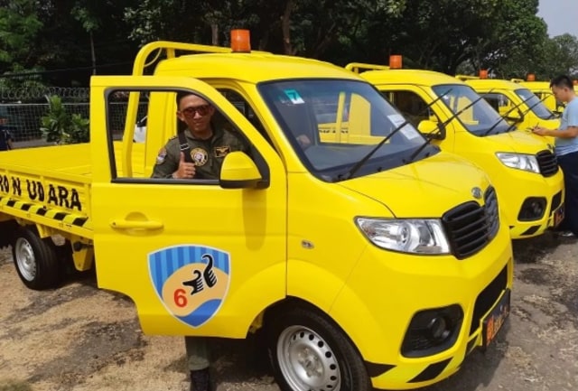 Mobil Esemka Bima yang siap dioperasikan TNI AU. Foto: Istimewa