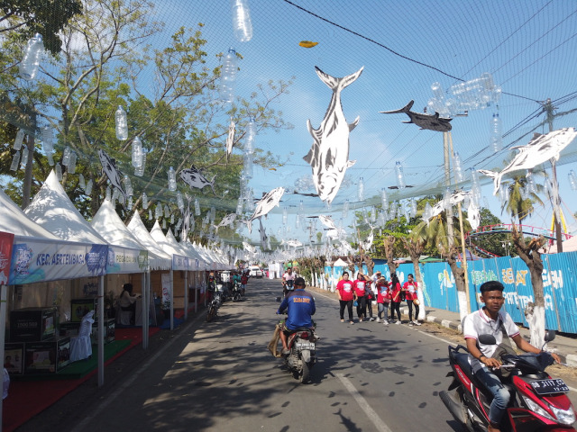 Festival Pesona Selat Lembeh Pajang Instalasi "Jaring Ikan"