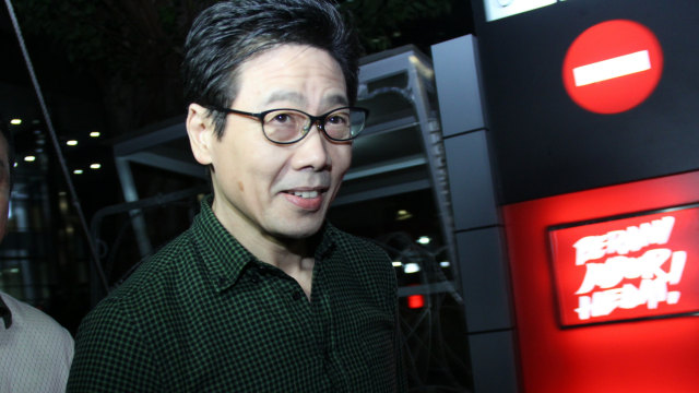 Pemilik PT Borneo Lumbung Energi & Metal, Samin Tan, usai diperiksa di Gedung KPK, Jakarta, Senin (7/10/2019). Foto:  Nugroho Sejati/kumparan 