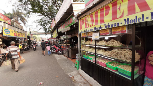 Kampung pempek di Palembang Foto: Azalia Amadea/Kumparan
