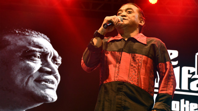 Penyanyi Campur Sari Didi Kempot. Foto: ANTARA FOTO/Harviyan Perdana Putra