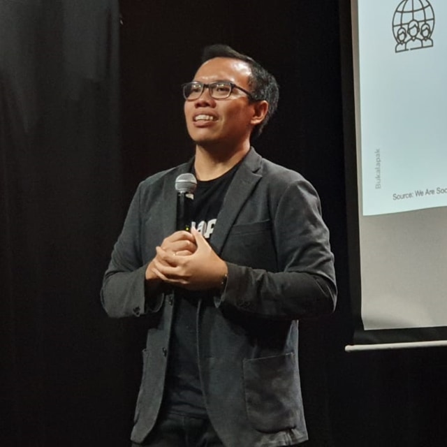 Fajrin Rasyid, Co-Founder dan Presiden Bukalapak. Foto: Bianda Ludwianto/kumparan
