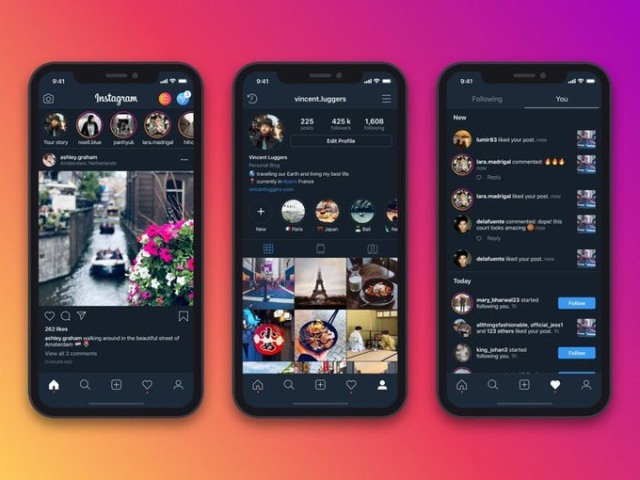 Instagram mode gelap (Foto: Twitter @DanyelleRCarter)