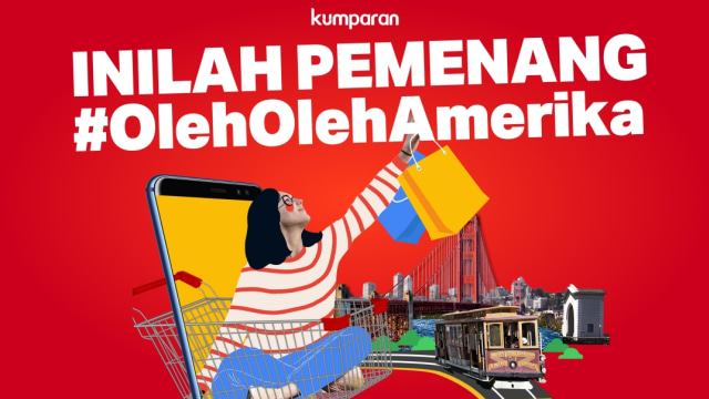 kumparan bagi-bagi oleh-oleh