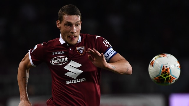 Kapten Torino, Andrea Belotti. Foto: AFP/Marco Bertorello