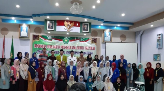 Ratusan Mahasiswa Inzah Genggong Ikuti Bimbingan Perkawinan Pra Nikah