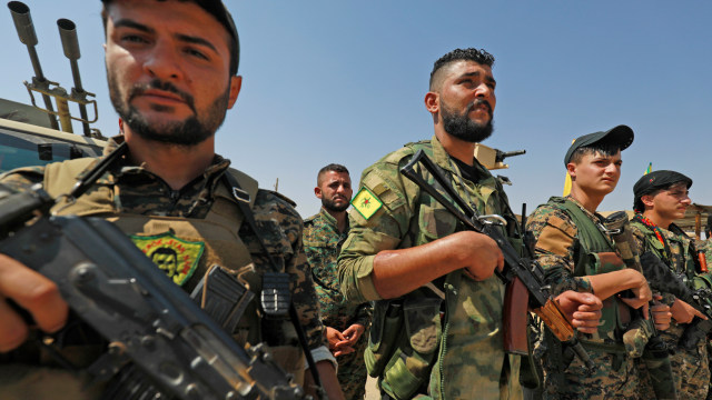 Pasukan YPG Kurdi di Suriah Foto: AFP/Delil Souleiman