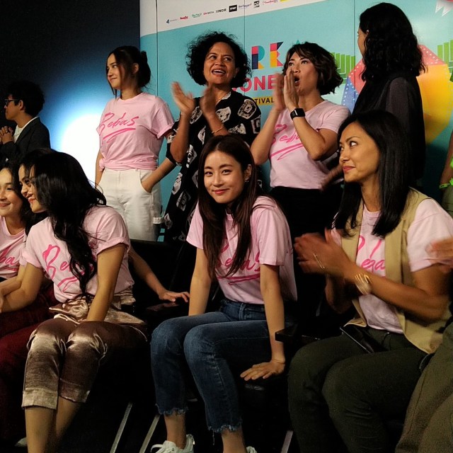 Jumpa Pers KIFF 2019, Kang Sora Foto: Maria Gabrielle Putrinda