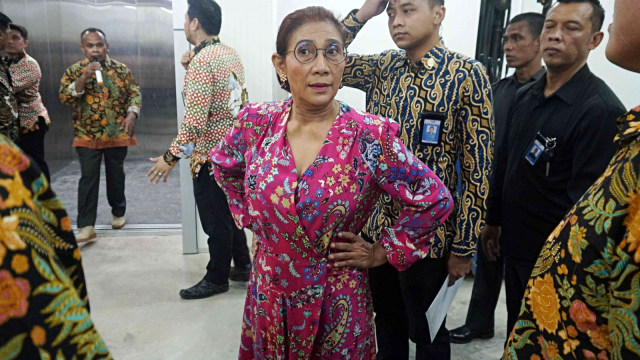 Menteri Kelautan dan Perikanan periode 2014-2019, Susi Pudjiastuti. Foto: Irfan Adi Saputra/kumparan