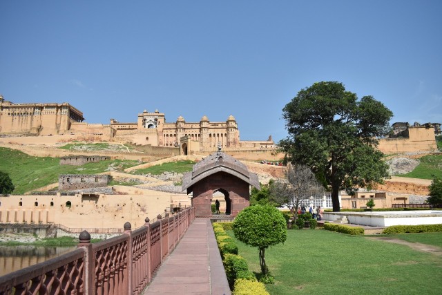 Amer Fort di Jaipur, Rajasthan, India. Foto: Khiththati/acehkini 
