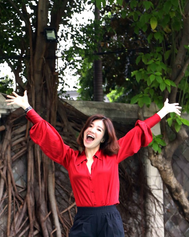 Agatha Suci saat di kantor kumparan, Jakarta, pada Kamis (10/10/2019). Foto: Abil Achmad Akbar/kumparan