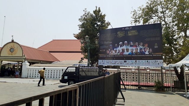 Suasana Masjid Gedhe Kauman, Kamis (10/10). Foto: Arfiansyah Panji Purnandaru/kumparan