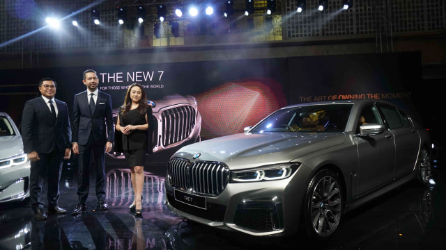 Peluncuran BMW THE NEW 7 di CHUBB Square, Jakarta, Kamis, (10/10/2019). Foto: Irfan Adi Saputra/kumparan