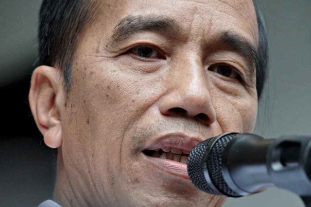 Konferensi pers Presiden Joko Widodo usai menjenguk Wiranto di RSPAD Gatot Soebroto. Foto: Helmi Afandi Abdullah/kumparan