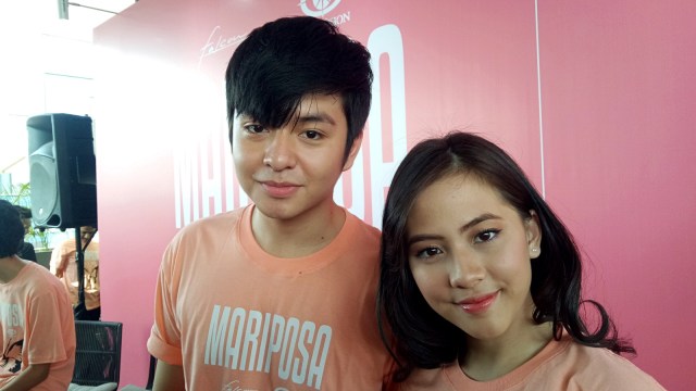 Zara JKT 48 dan Angga Yunanda ditemui di RBOJ Cafe, Warung Buncit, Jakarta Selatan, Jumat (11/10). Foto: D.N Mustika Sari/kumparan