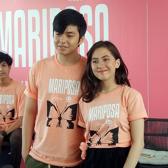 Zara JKT 48 dan Angga Yunanda ditemui di RBOJ Cafe, Warung Buncit, Jakarta Selatan, Jumat (11/10). Foto: D.N Mustika Sari/kumparan