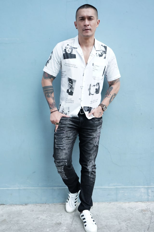 Artis sinetron Miller Khan saat ditemui di kawasan Tendean, Jakarta, Jumat, (11/10). Foto: Dok. Ronny