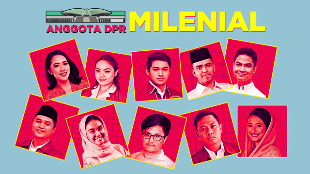 Cover Infog DPR Millenial. Foto: kumparan