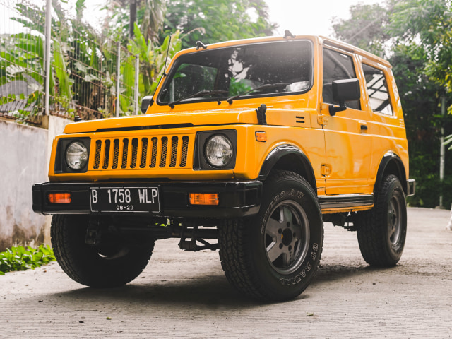 Modifikasi Suzuki Jimny SJ40 1986 Foto: Muhammad Ikbal/kumparan