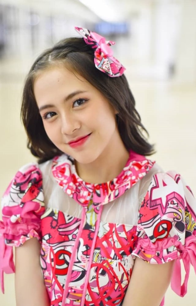 Pemain film sekaligus penyanyi Zara eks JKT48. Foto: Instagram: @jkt48.zara.